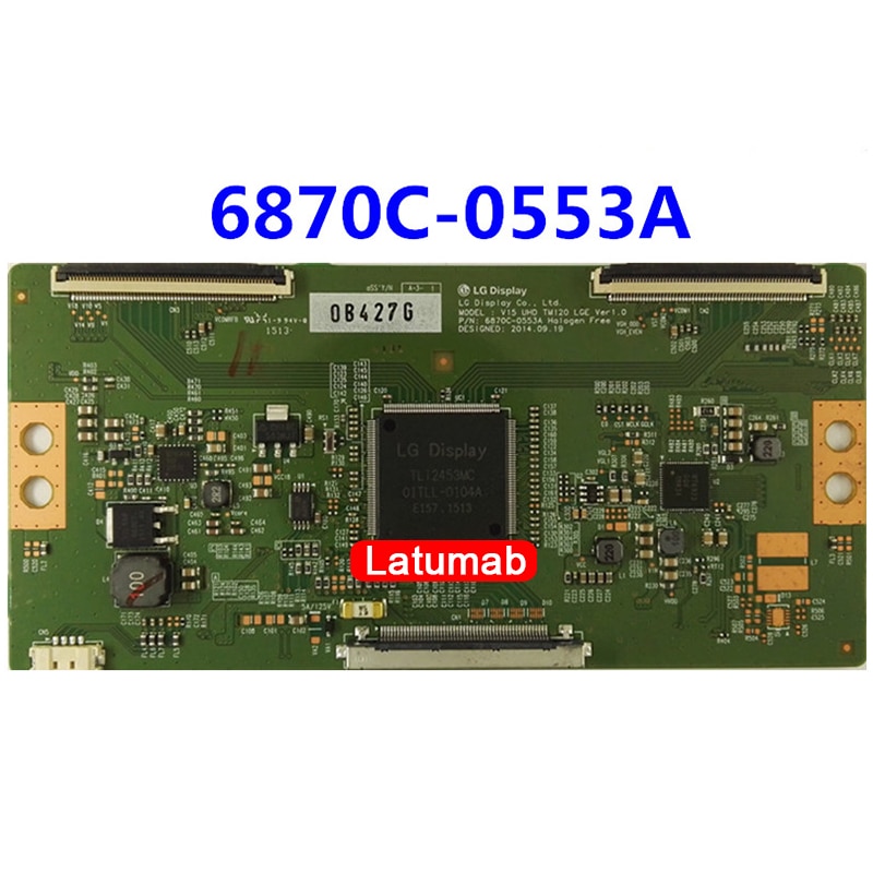 Latumab  T-Con  6870C-0553A LG V15 UHD TM120..